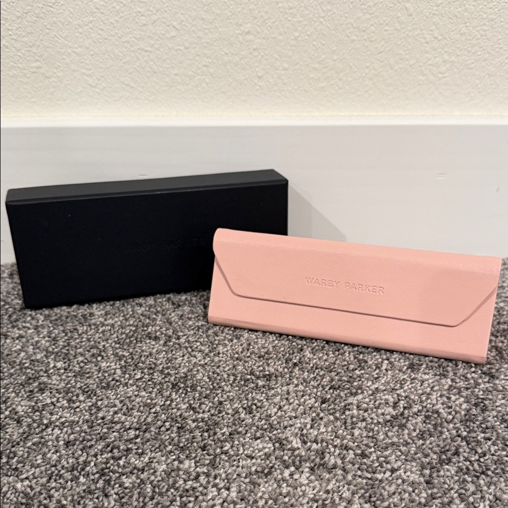 Warby Parker Pink Glasses Case